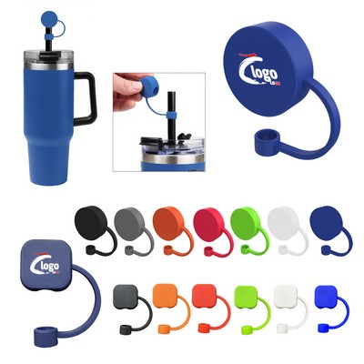 Straw Topper Cover Silicone Reusable Straw Cover