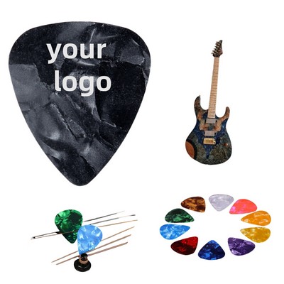 Mixed Color ABS And Celluloid Guitar Picks