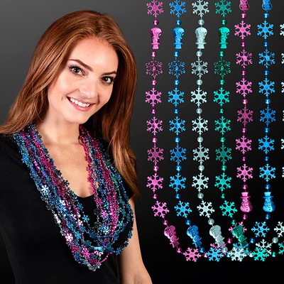 Winter Princess Snowflake Beads (NON Light Up) - BLANK