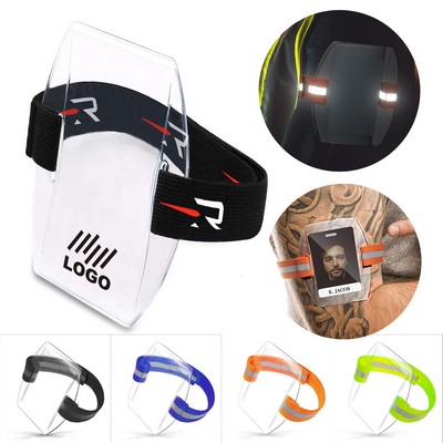 Armband PVC ID Badge Holder