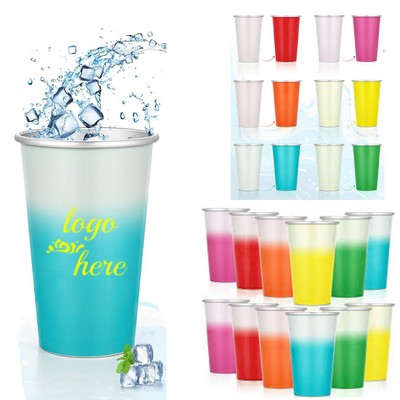 16 Oz Changing Ball Aluminum Cups