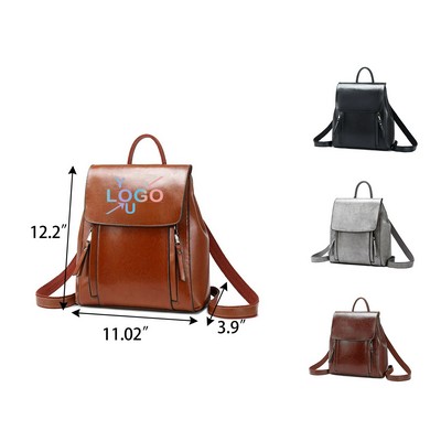 Genuine Leather Backpack
