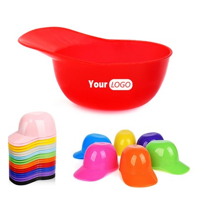 Mini Ice Cream Dessert Baseball Cap Bowls Party Supplies