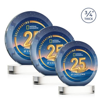 Gibralter Vividprint™ Award on Alberton Base - Clear