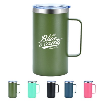 24 Oz Tall Stainless Steel Travel Mug
