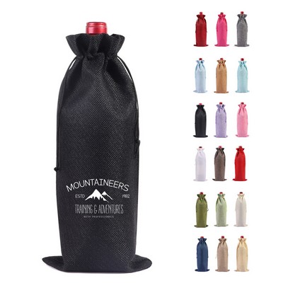 Cotton Linen Drawstring Bag