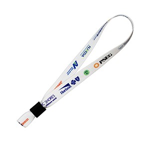 "THE EVENTFUL" - 1/2" Full Color Sublimated Wristband with Locking Slider