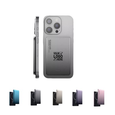 Ultra-Thin 5,000mAh Magnetic Wireless Power Bank