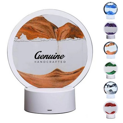 3D Moving Sand Art Table Lamp