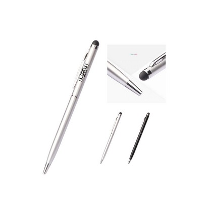 Dual-Tip Aluminum Stylus Pen