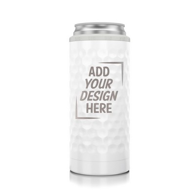 SIC Cups Dimpled Golf Slim Can Cooler