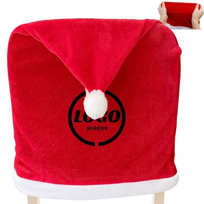 Christmas Hat Chair Cover