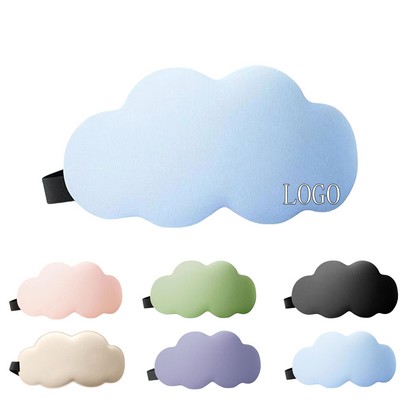 Cloud Shape Sleep Mask Soft Fabric