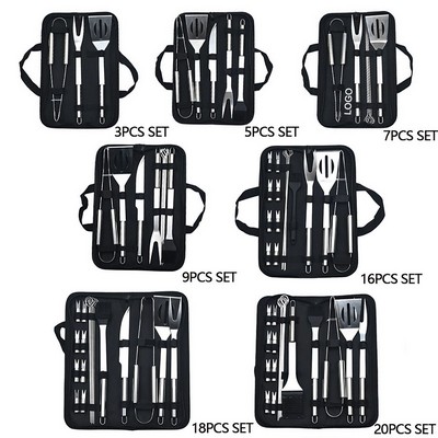 BBQ Stainless Steel Grill Set
