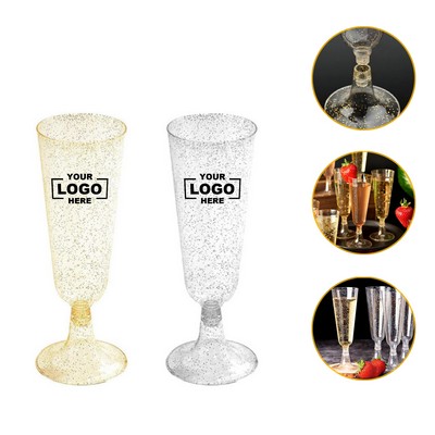 Elegant Disposable Champagne Flutes