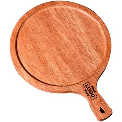 Artisan Crafted Wooden Pizza Serving Board