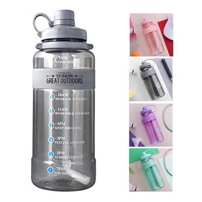34 Oz Portable Plastic Water Bottle