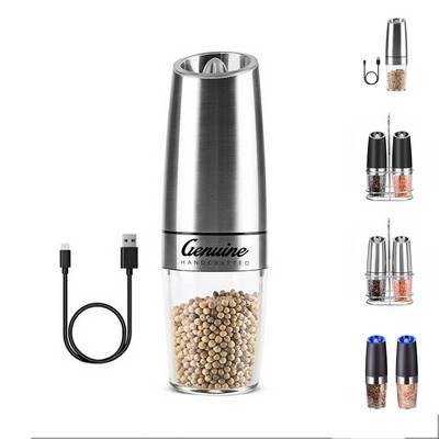 Gravity Electric Pepper and Salt Grinder Set