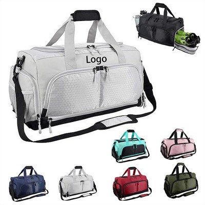 Multi - Pocket Waterproof Fitness Sports Travel Bag
