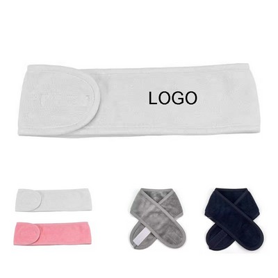 Microfiber Spa Facial Headband For Face Washing