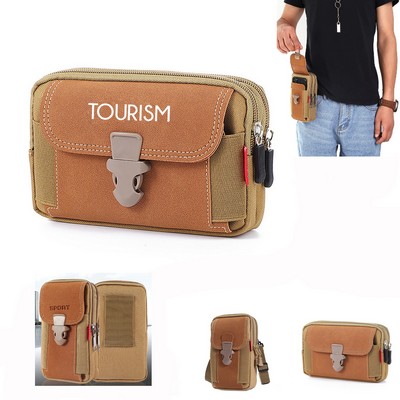 Durable Canvas Waist Bag