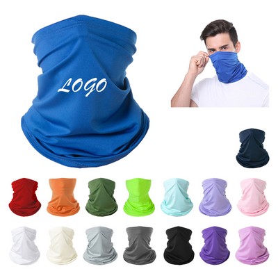 Cycling Ice Silk Sun Protection Face Mask