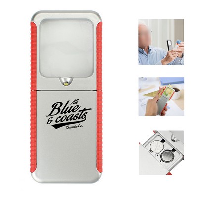 Slide Out Magnifier with Light