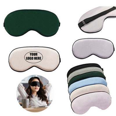 Double-Sided Silk Travel Blackout Eye Mask