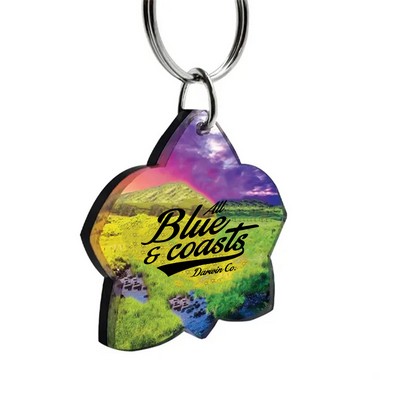 Acrylic Plastic Keychain