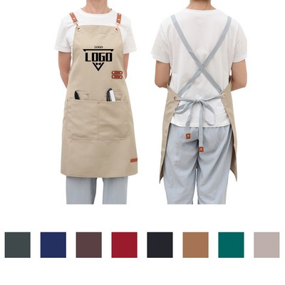 Apron For Baking Shop Strap Overall