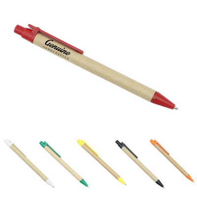 Eco-friendly Kraft Paper Bio Ball Pen