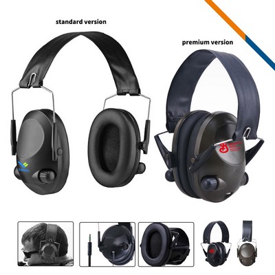 Clay Foldable Shooting Noise Reduction Earmuffs