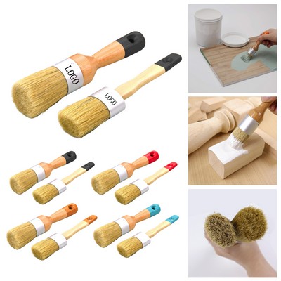 Round Head Bristle Painting Brush