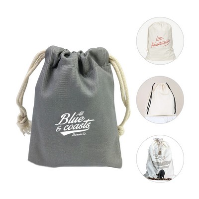 Organic Cotton Drawstring Bag