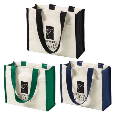 14 oz. Cotton Canvas Large Tote Bag