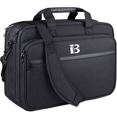 RFID Blocking Waterproof Oxford Laptop Bag Briefcase
