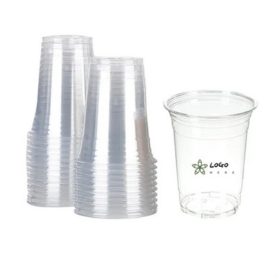 16oz Disposable Clear Plastic Cup