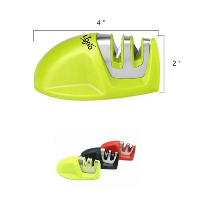 Dual Stage Kitchen Knife Sharpener