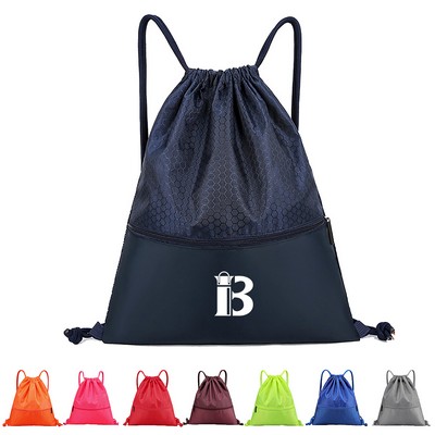 Oxford Cloth Sports Bag with Drawstring
