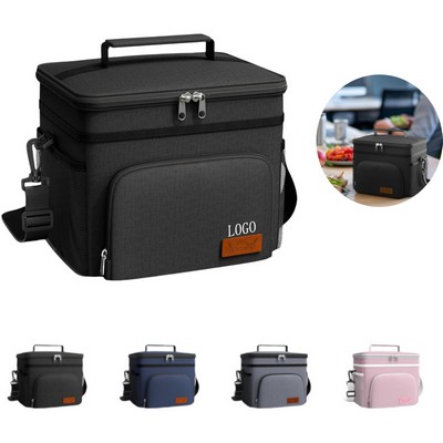 Insulated Leakproof Lunch Box with Adjustable Strap