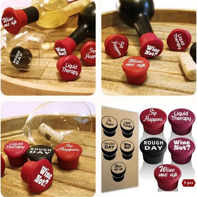 Silicone Wine Bottle Stoppers