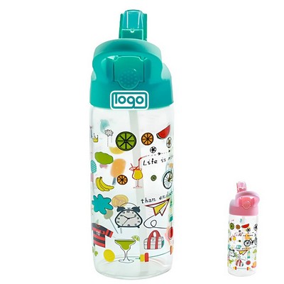 17oz Glass Tumbler with Lid – Stylish & Leak-Proof