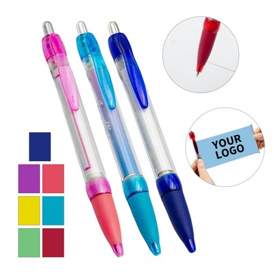 ABS Plastic Banner Ballpoint Pen With Full Color Printing