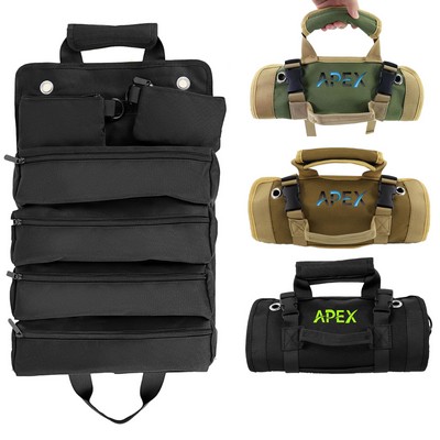Roll Up Tool Bag/ Heavy Duty Tool Organizer