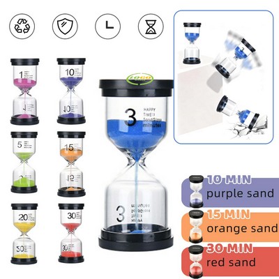 1/3/5/10/15/30/45/60 Min Wooden Sand Timer