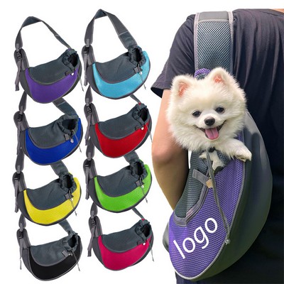 Mesh Pet Sling Bag