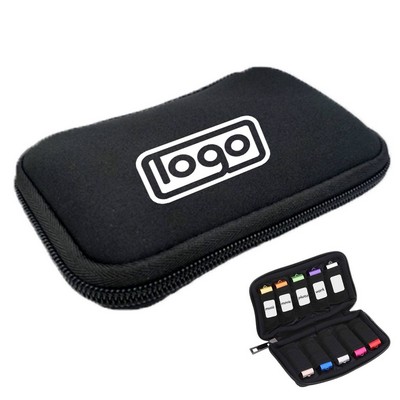 Portable USB Drive Storage Case