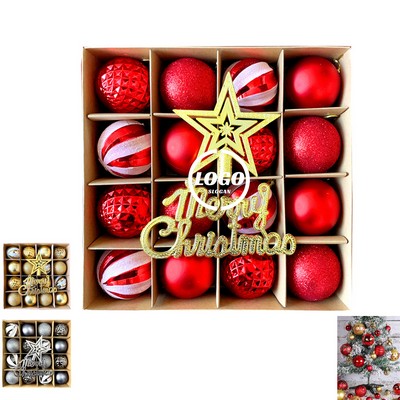 18-Piece Christmas Tree Ornament Set