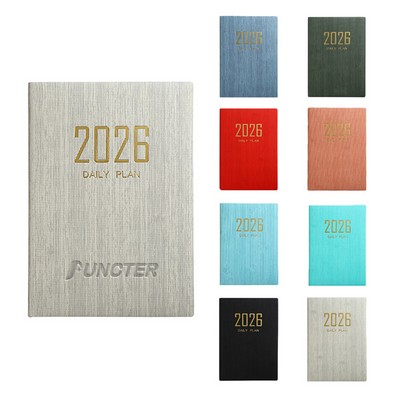 A5 PU 2026 Weekly & Monthly Planner Daily Schedule Notebook
