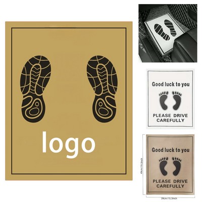 Custom Eco-Friendly Disposable Paper Car Floor Mats